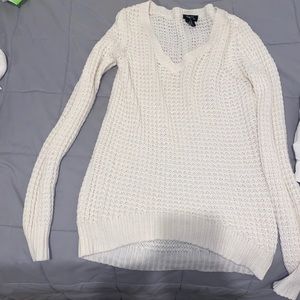 Ivory knit sweater